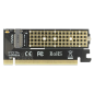 Preview: Delock PCI Express x16 Karte zu 1 x NVMe M.2 Key M